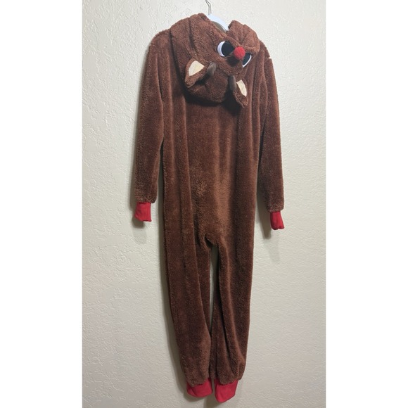 Tipsy Elves Reindeer Costume with Red and Cream Accents - Picture 6 of 8